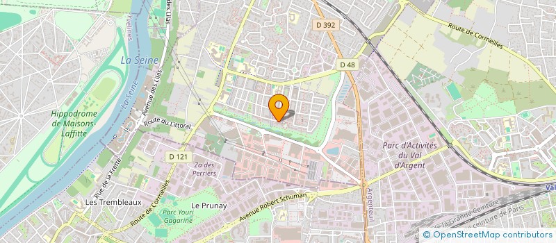 localisation de l'entreprise MONSIEUR RAMDANE SMAIL  CORMEILLES-EN-PARISIS