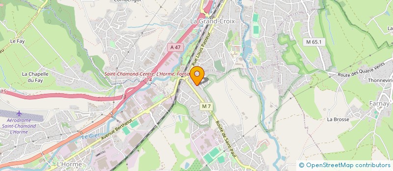 localisation de l'entreprise MONSIEUR RAMDHANE CHELBABI  SAINT-PAUL-EN-JAREZ