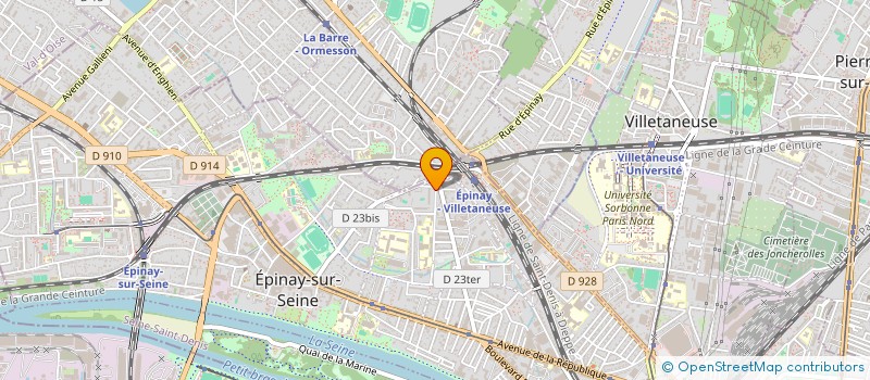 localisation de l'entreprise MONSIEUR RAMEAU JEAN JULIEN  EPINAY-SUR-SEINE