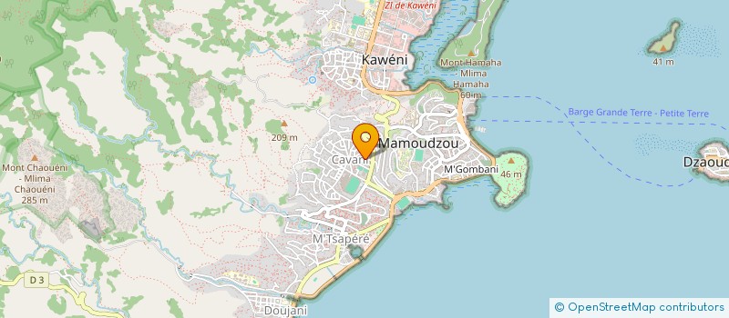 localisation de l'entreprise MONSIEUR RAMENISOA THOMAS à MAMOUDZOU