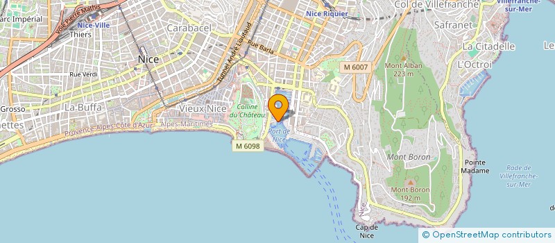 localisation de l'entreprise MONSIEUR RAMESH MANKER à NICE