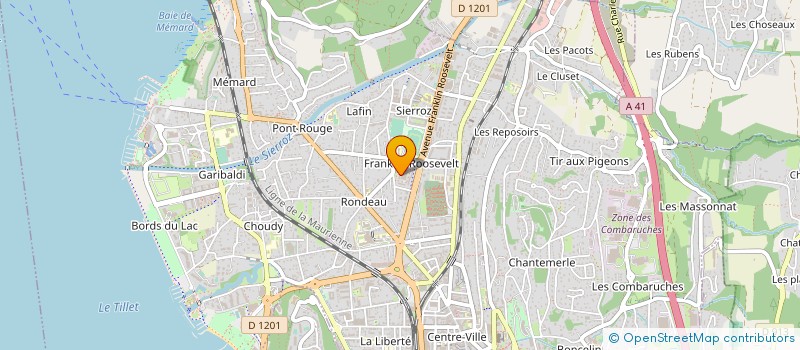 localisation de l'entreprise MONSIEUR RAMESH VAITILINGAM à AIX-LES-BAINS