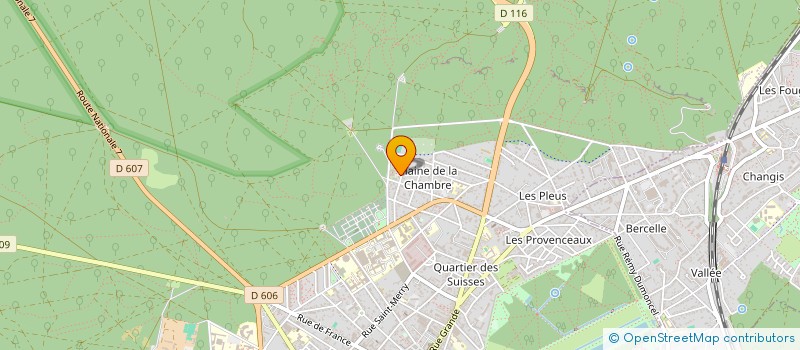 localisation de l'entreprise MONSIEUR RAMEZAN KHAWERI  FONTAINEBLEAU