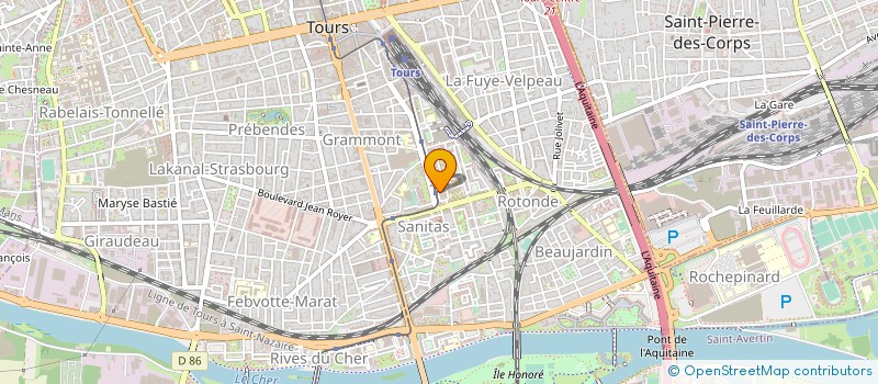 localisation de l'entreprise MONSIEUR RAMI AL-GAILANI  TOURS