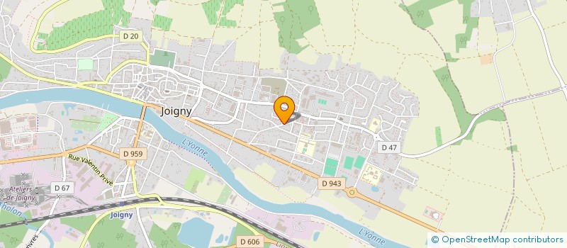 localisation de l'entreprise MONSIEUR RAMI AZAIEZ à JOIGNY