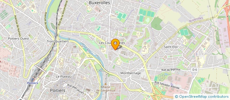 localisation de l'entreprise MONSIEUR RAMI BARSALI  POITIERS