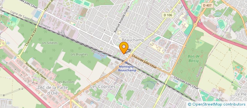 localisation de l'entreprise MONSIEUR RAMI BERHOUMA GHANDERI  BEAUCHAMP