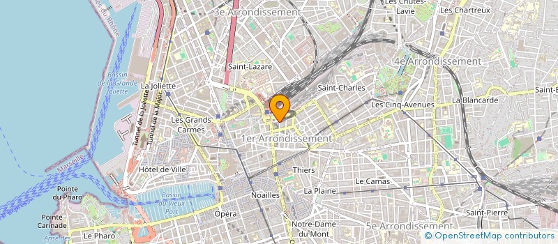 localisation de l'entreprise MONSIEUR RAMI BOUNAR à MARSEILLE