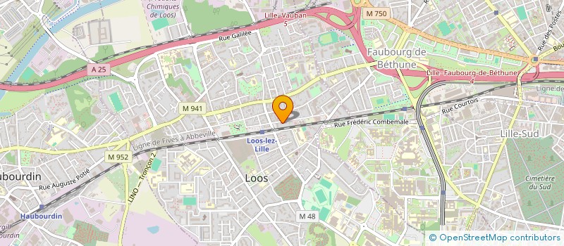 localisation de l'entreprise MONSIEUR RAMI CHERRAK  LOOS