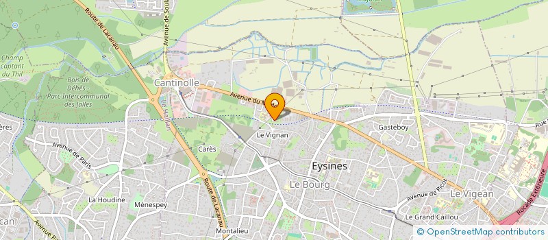 localisation de l'entreprise MONSIEUR RAMI CHETOUI  EYSINES