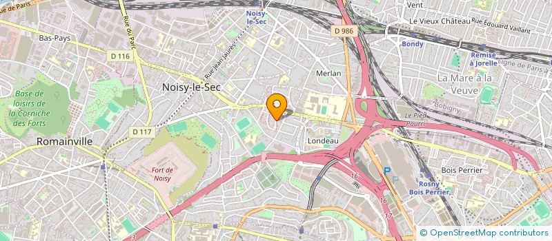 localisation de l'entreprise MONSIEUR RAMI CHIHI  NOISY-LE-SEC