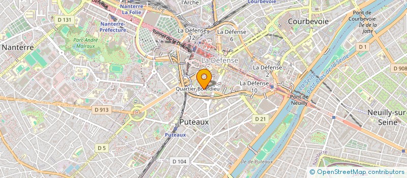 localisation de l'entreprise MONSIEUR RAMI CHKIR  PUTEAUX