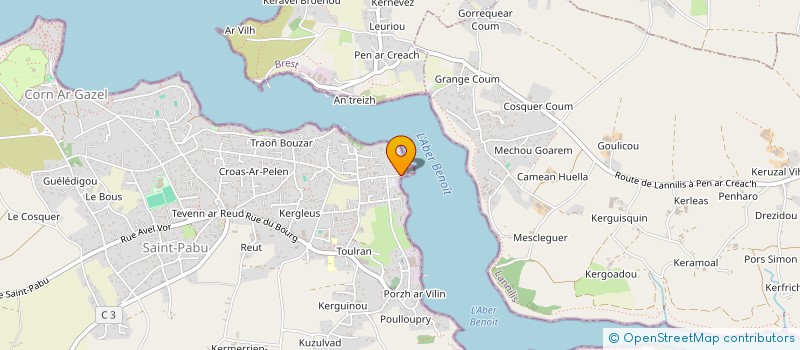 localisation de l'entreprise MONSIEUR RAMI DOUHOUCHE  SAINT-PABU