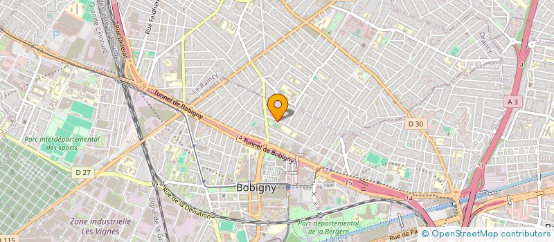 localisation de l'entreprise MONSIEUR RAMI HADED  BOBIGNY