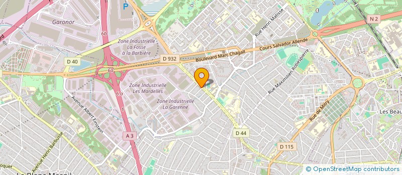 localisation de l'entreprise MONSIEUR RAMI JRAB  NOISY-LE-GRAND