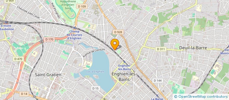 localisation de l'entreprise MONSIEUR RAMI KAYAL  ENGHIEN-LES-BAINS