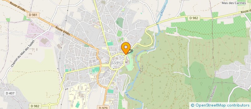 localisation de l'entreprise MONSIEUR RAMI KHA ZNA DJI  UZES