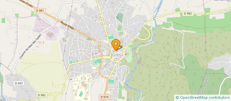 localisation de l'entreprise MONSIEUR RAMI KHA ZNADJI  UZES