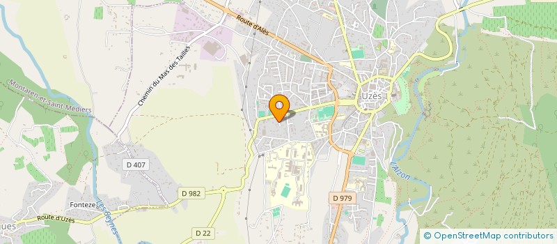 localisation de l'entreprise MONSIEUR RAMI KHA ZNADJI  UZES