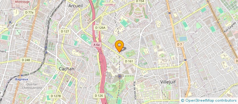 localisation de l'entreprise MONSIEUR RAMI KROUNA à VILLEJUIF