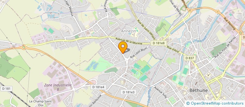 localisation de l'entreprise MONSIEUR RAMI MAHI  ANNEZIN