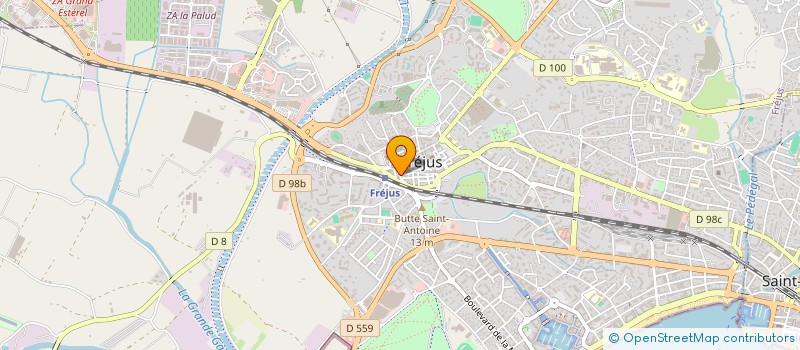 localisation de l'entreprise MONSIEUR RAMI MAHJOUB à FREJUS