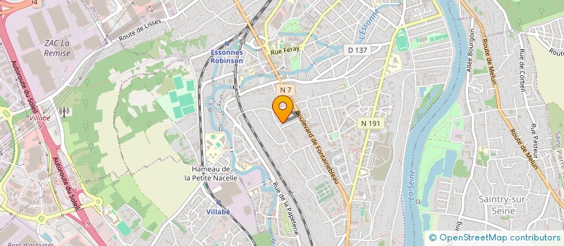 localisation de l'entreprise MONSIEUR RAMI MEHIRI à CORBEIL-ESSONNES
