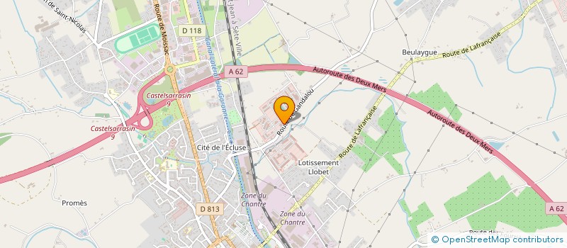 localisation de l'entreprise MONSIEUR RAMI RAWIRAL  CASTELSARRASIN