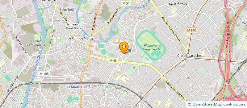 localisation de l'entreprise MONSIEUR RAMI SAADI à MARCQ-EN-BARŒUL