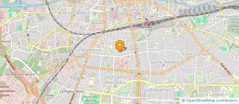 localisation de l'entreprise MONSIEUR RAMI YOUNSI  RENNES