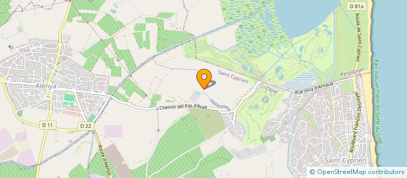 localisation de l'entreprise MONSIEUR RAMIL KHAKIMOV  SAINT-CYPRIEN