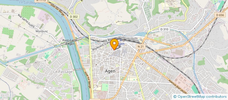 localisation de l'entreprise MONSIEUR RAMIN ALI  AGEN