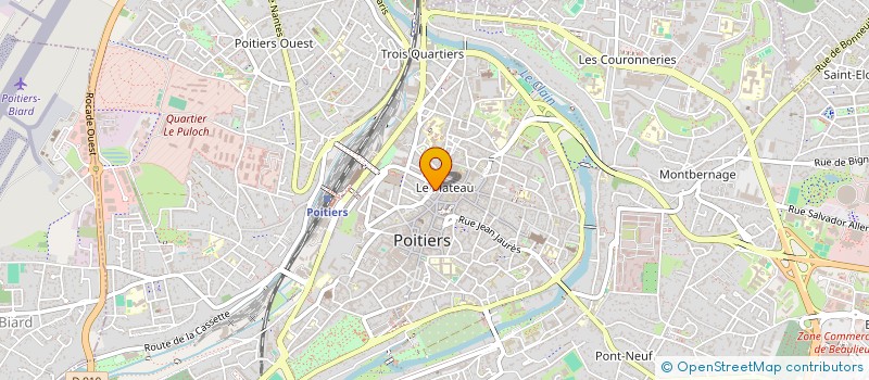 localisation de l'entreprise MONSIEUR RAMIN AZIZI à POITIERS