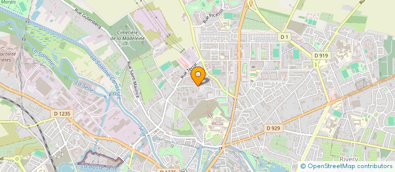 localisation de l'entreprise MONSIEUR RAMIN BAYAT  AMIENS