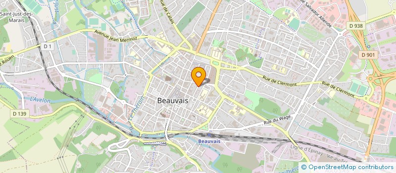 localisation de l'entreprise MONSIEUR RAMIN CICKISHVILI à BEAUVAIS