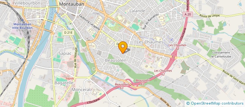 localisation de l'entreprise MONSIEUR RAMIN OMAMINOTIV  MONTAUBAN