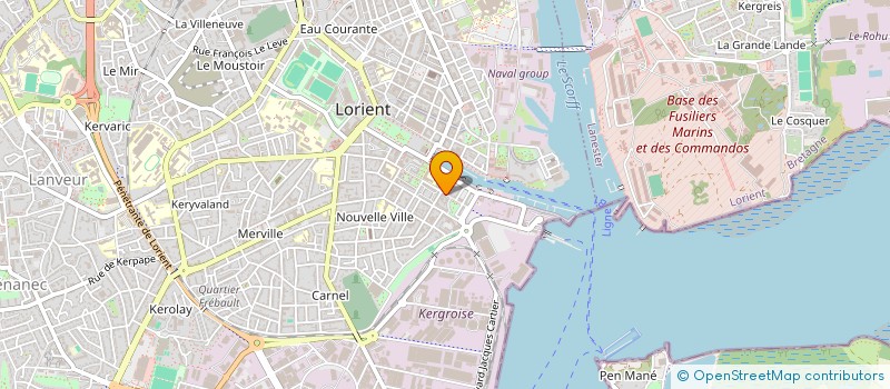 localisation de l'entreprise MONSIEUR RAMIN SAFI  LORIENT