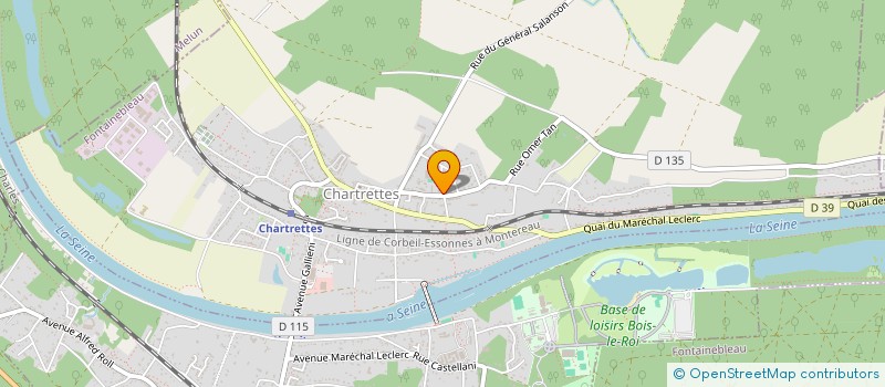localisation de l'entreprise MONSIEUR RAMIRO ANTUNES PEREIRA à CHARTRETTES