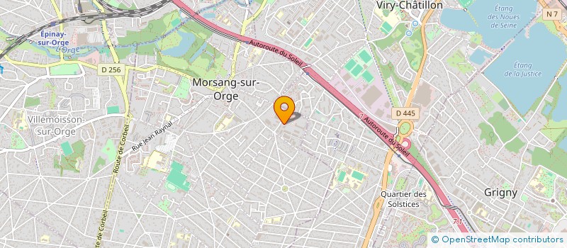 localisation de l'entreprise MONSIEUR RAMIRO DOS SANTOS à MORSANG-SUR-ORGE