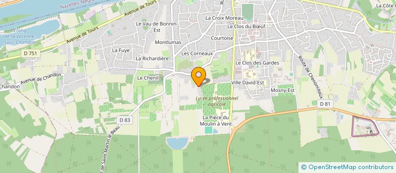 localisation de l'entreprise MONSIEUR RAMIRO GOMEZ  AMBOISE