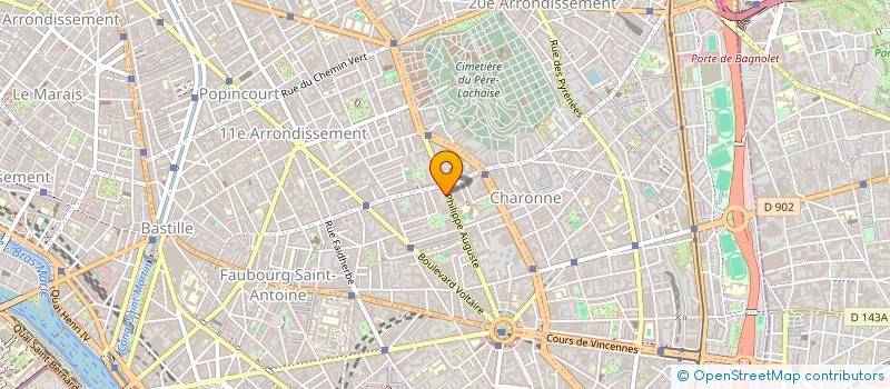 localisation de l'entreprise MONSIEUR RAMIRO GONVALEZ RODRIGEZ à PARIS