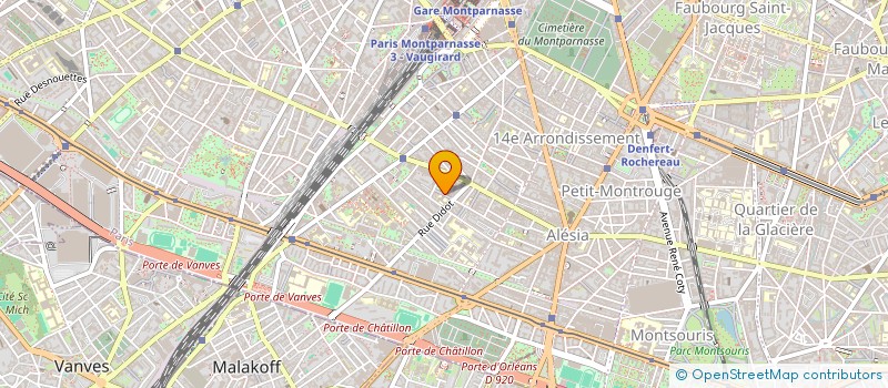 localisation de l'entreprise MONSIEUR RAMIRO JUAN CUERVO  PARIS