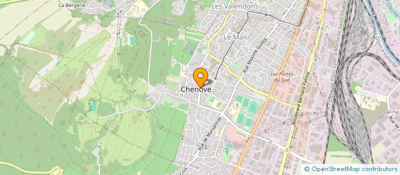 localisation de l'entreprise MONSIEUR RAMIRO MAYUNGU  CHENOVE