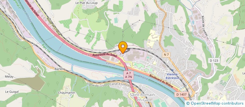 localisation de l'entreprise MONSIEUR RAMIS KIZILTOPRAK à VIENNE