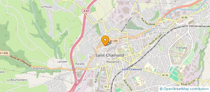 localisation de l'entreprise MONSIEUR RAMIZ SAKIROV à SAINT-CHAMOND