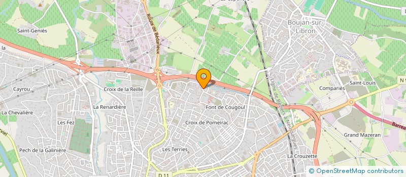 localisation de l'entreprise MONSIEUR RAMON CAMPOS à BEZIERS