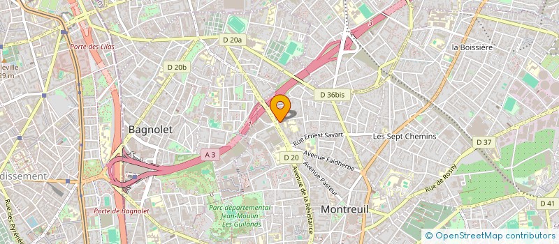 localisation de l'entreprise MONSIEUR RAMON ESCOBOSA à MONTREUIL
