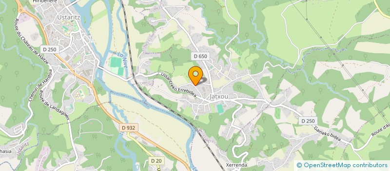 localisation de l'entreprise MONSIEUR RAMON ESPI  JATXOU