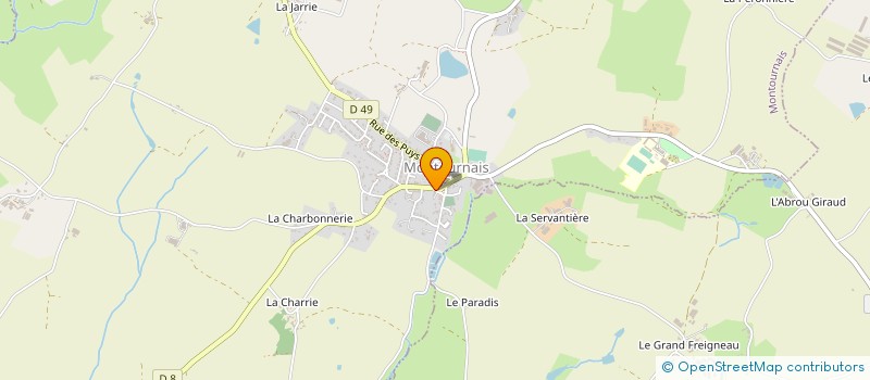 localisation de l'entreprise MONSIEUR RAMON GARCIA à MONTOURNAIS