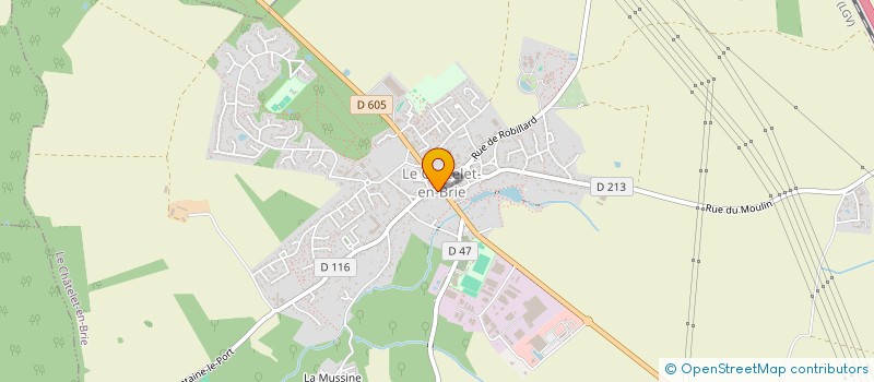 localisation de l'entreprise MONSIEUR RAMON GORDO  LE CHATELET-EN-BRIE